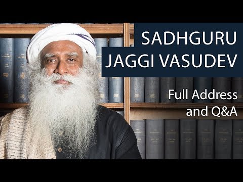 Sadhguru Jaggi Vasudev | Full Address & Q&A | Oxford Union