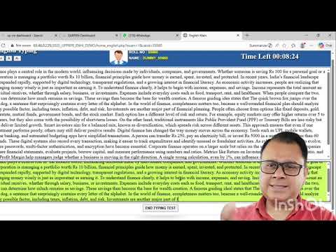 UPP Computer Operator Typing Tips #computeroperator2024 #typingtest