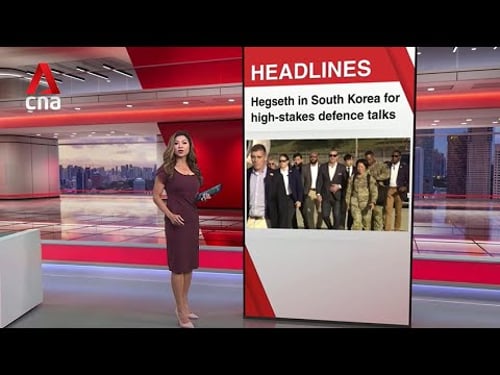 US Defense Secretary Hegseth reaffirms ties with South Korea | East Asia Tonight (Nov 3)