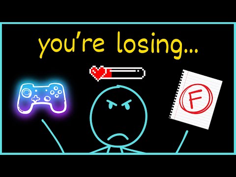 If you’re a student addicted to games, please watch this video.
