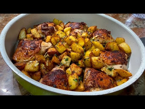 #طريقه جديده# صينيه اوراك الدجاج بالبطاطا بدون فرن ولا زنخه ولا زفاره متل المسك