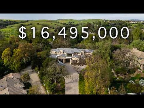Hidden Hills Mansion is the PERFECT Celebrity Hideaway
