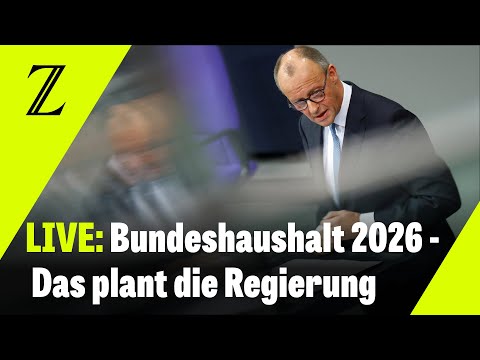 Live: Friedrich Merz stellt den neuen Haushalt vor - Was sich 2026 ändert