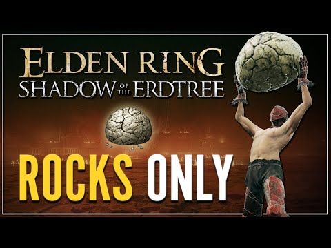 Can I Beat Elden Ring Using ONLY Rocks?