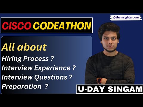 How He Cracked CISCO | CISCO Codeathon | CISCO INTERVIEW EXPERIENCE