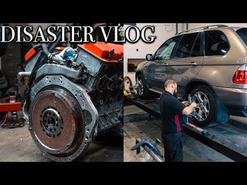 Fitting brakes, deleting footage and mating engine and gearbox's