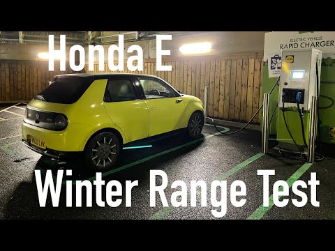 Winter Range Test | Honda E