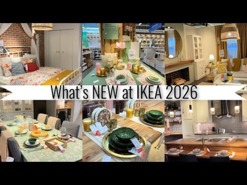 What’s NEW at IKEA 2026 🤍 | Cozy Home Finds, Storage, Decor & Smart Living