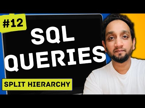 Split Hierarchy - SQL Interview Query 12 | SQL Problem Level "HARD"