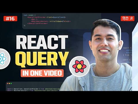 React Query (TanStack) Full Course Tutorial in One Video
