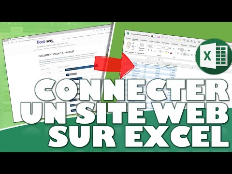 Comment connecter Excel sur Internet, sans VBA ?