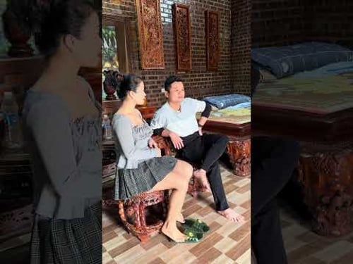 ASMR sounds, a big man and a woman, daily routine, Daily work