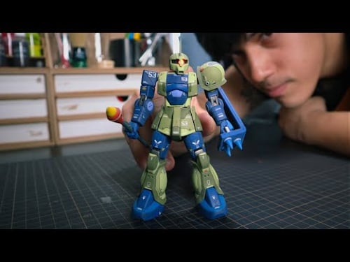 Bandai Doesn't Make an RG Zaku I, So I Made My Own (HGUC Zaku I) ザクⅠ