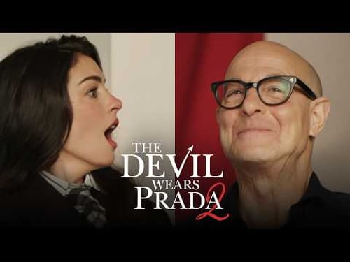"This Never Happened in 45 Years of Show Business" Hathaway & Tucci on ‘The Devil Wears Prada 2’