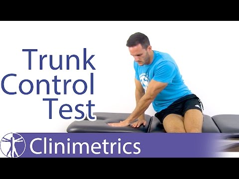 The Trunk Control Test (TCT) | Stroke Motor Impairment Evaluation