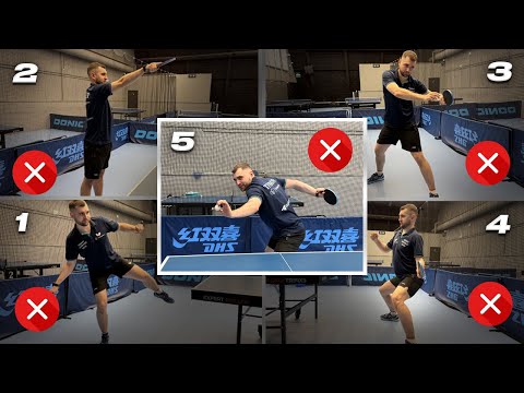 TOP 5 mistakes in forehand topspin and how to fix them!