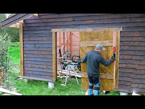 Complete The Farm Tool Shed Build | From Basement Chaos to Finished Shed