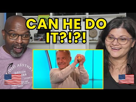 Can Bob Mortimer Break An Apple In Half With His Bare Hands? | We'll Find Out Today!