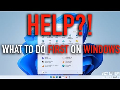 What to Do First on Windows 10 & 11 | Debloat, Offline Account, Programs, & Linux Subsystems