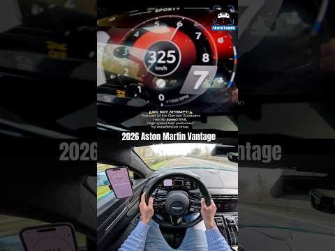@astonmartin Vantage at TOP SPEED!!