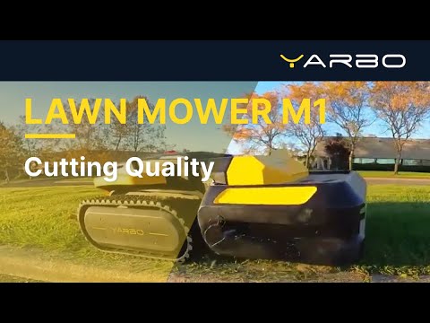 Yarbo Lawn Mower M1: Cutting Quality Test