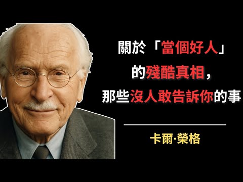 關於「當個好人」的殘酷真相,那些沒人敢告訴你的事 | 卡爾・榮格