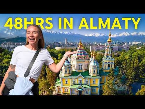 Our First Thoughts on Kazakhstan π°πΏ (48 HOURS in Almaty)