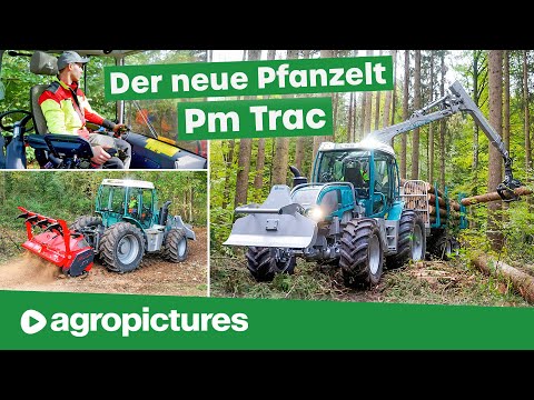 Der neue Pfanzelt Pm Trac im universellen Einsatz | forstARENA Beratungswochen 2021