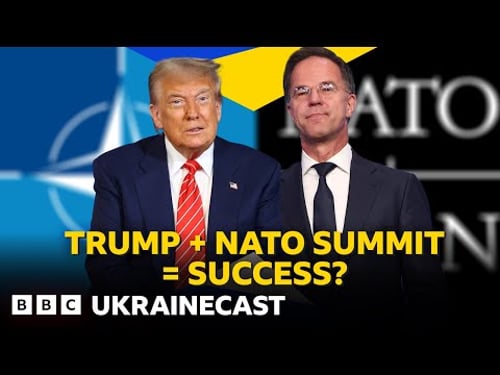 Did President Trump show support for Ukraine at the Nato summit? | BBC Ukrainecast