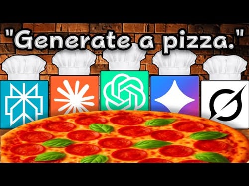 I Asked 5 Top AIs To Make The PERFECT Pizza!