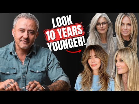 Over 40 Long Hair? DO THIS And INSTANTLY Look10 YEARS YOUNGER!