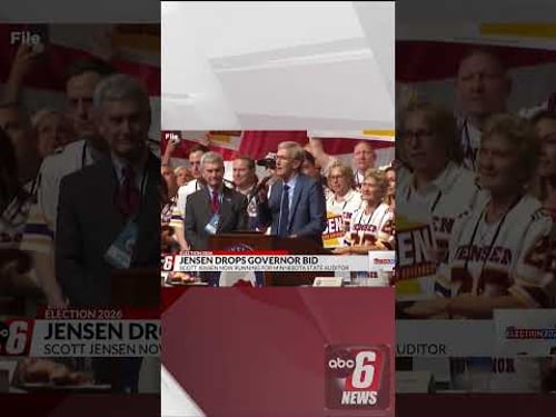 Scott Jensen drops bid for Minnesota governor