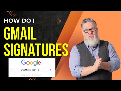 How to add a signature to Gmail 2025