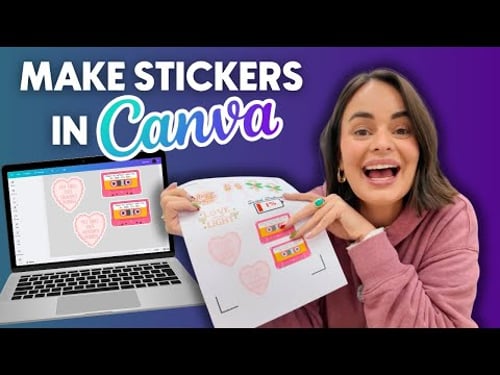 How To Make Stickers in Canva (For FREE!) Even If Youβre a Total Beginner