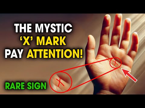 Do You Have A Cross or Letter 'X' on Your Palm? The Hidden Secrets Behind It! | Spiritual Flow