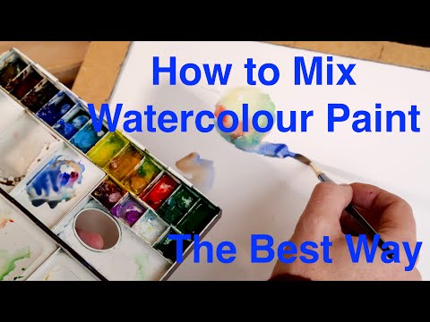 Most Important Lesson for Learning Watercolour Mixing and Painting