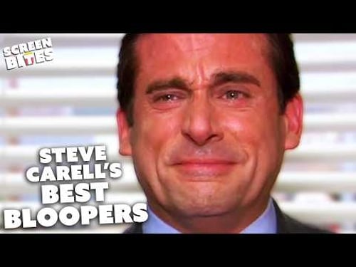Steve Carell's Best Bloopers from The Office! | Screen Bites
