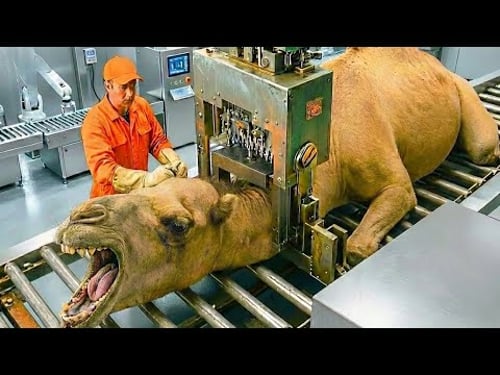 Inside the Camel Leather Factory – (Full Process) How Luxury Leather Items Are Made