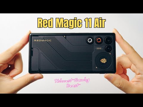 Red Magic 11 Air In-Depth Review | Slim Gaming Phone with INSANE Cooling! | Price in UK