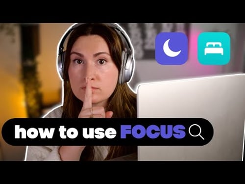 How to PROPERLY use Focus for Productivity