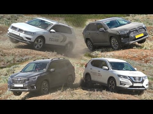 SUV Battle 2020: Toyota RAV4, Nissan Rogue, Subaru Forester, Mazda CX 5, Volkswagen Tiguan, Sportage