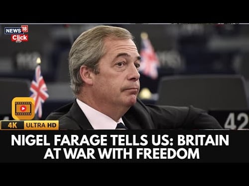 Nigel Farage In Washington, Takes Aim At UK Government Over Free Speech | 4K Video | N18G