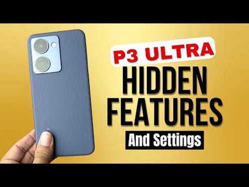 Realme P3 Ultra Hidden Features & Settings - Realme P3 Ultra Tips and Tricks | Realme Settings