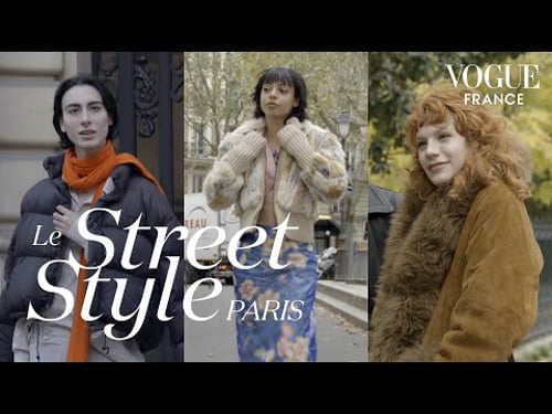 Que portent les Parisiens en hiver ? Ft. Sophie Fontanel | LE STREET STYLE | Vogue France