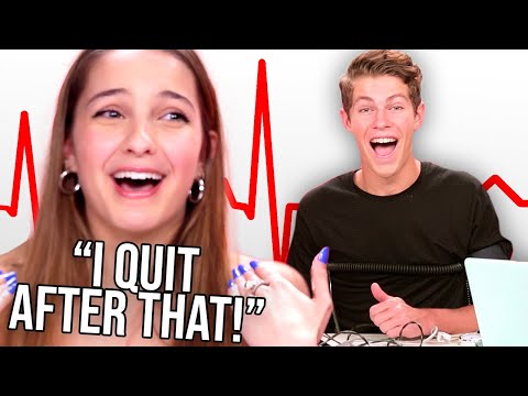 Lexi Rivera and Ben Azelart take a LIE DETECTOR TEST! | Detected