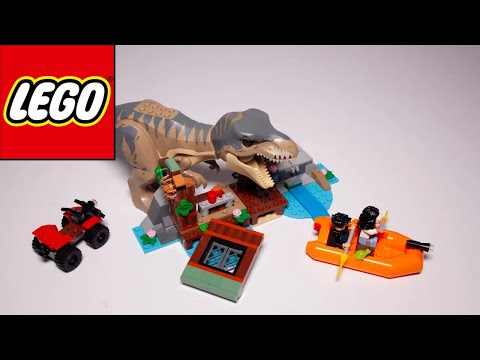 Lego Jurassic World Rebirth 76975 T. Rex River Escape Speed Build