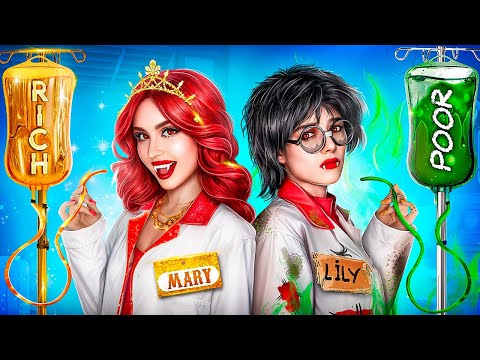 病院の貧乏なヴァンパイア VS リッチなヴァンパイア!リアルライフのヴァンパイア!