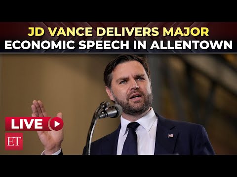 LIVE | JD Vance takes stage in Allentown to push Trump's plan on affordability & economy