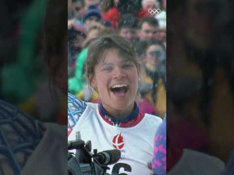 Throwing it back to the charm of Albertville 1992. 📼#Olympics #MilanoCortina2026 #Albertville1992
