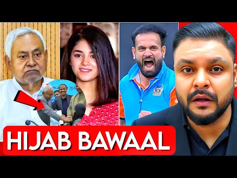 NITISH HIJAB CONTROVERSY | GODI MEDIA | BJP EXPOSED? | DHRUV RATHEE | MR REACTION WALA
